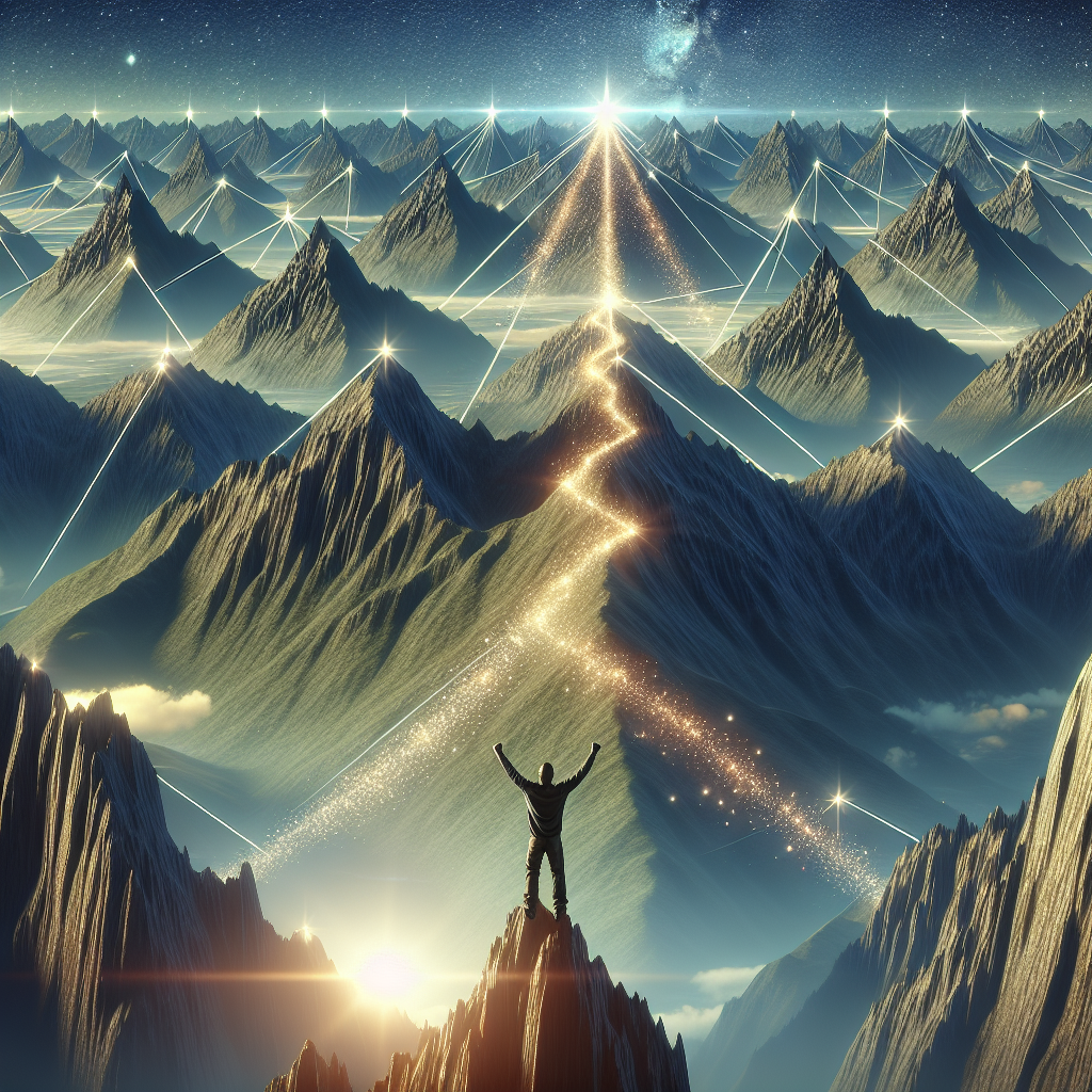 Power of Thinking Big, Setting Audacious Goals Don't be afraid to set goals that feel slightly, realistic, 4k, highly detailed